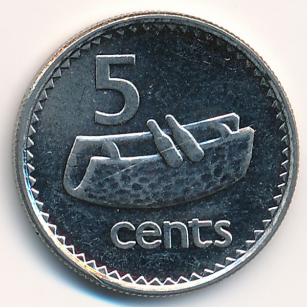 Фиджи, 5 центов (2000 г.)