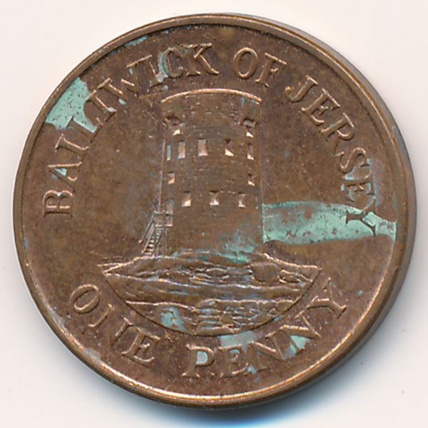 Джерси, 1 пенни (2002 г.)