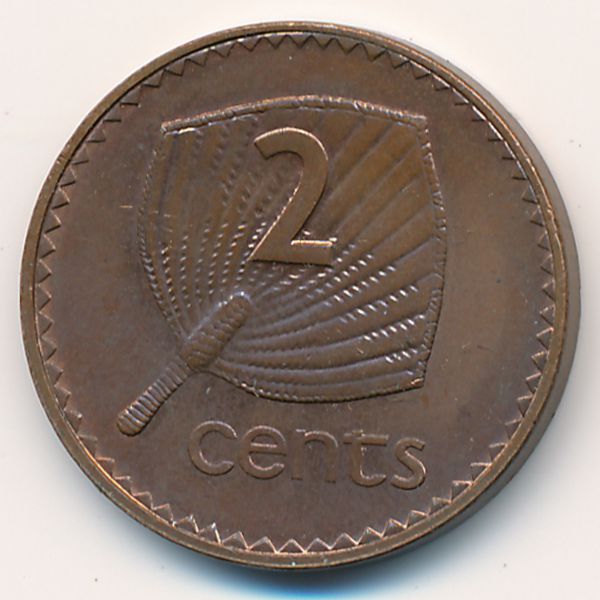 Фиджи, 2 цента (1992 г.)