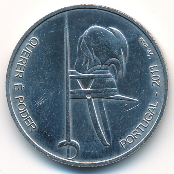 Португалия, 2 1/2 евро (2011 г.)