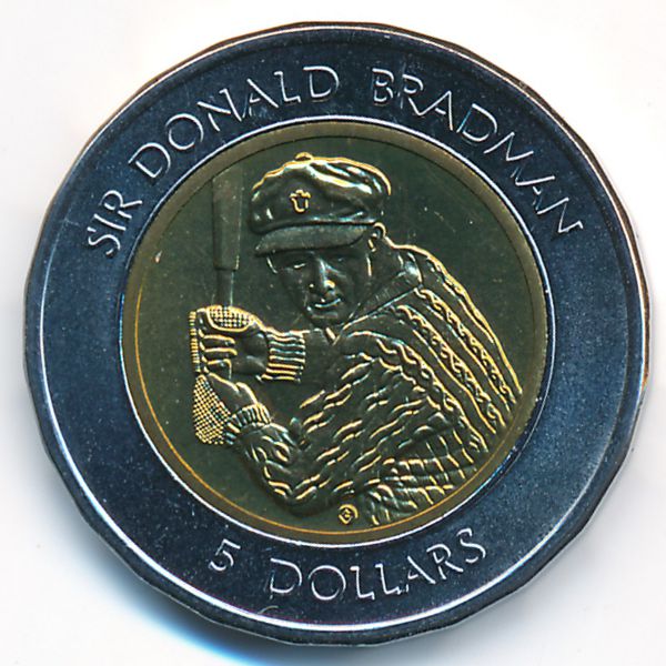 Австралия, 5 долларов (1996 г.)