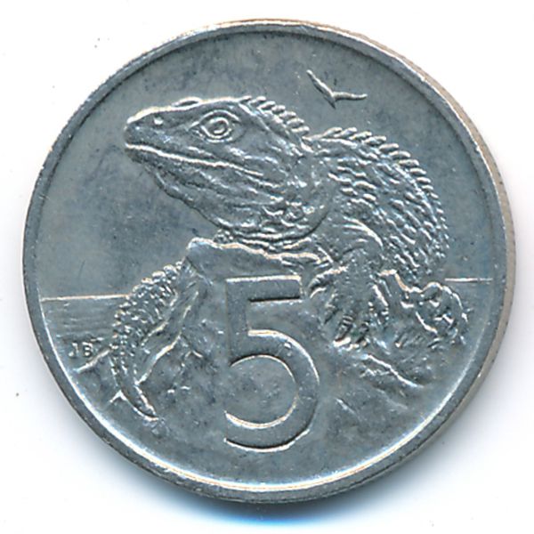 Новая Зеландия, 5 центов (1978 г.)