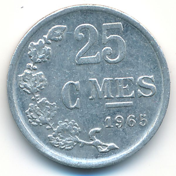 Люксембург, 25 сентим (1965 г.)