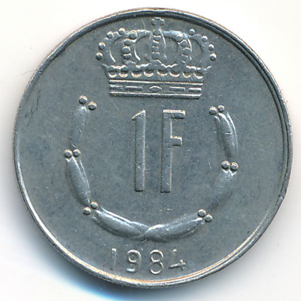 Люксембург, 1 франк (1984 г.)