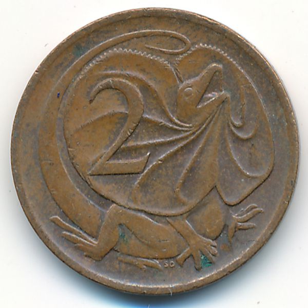 Австралия, 2 цента (1978 г.)