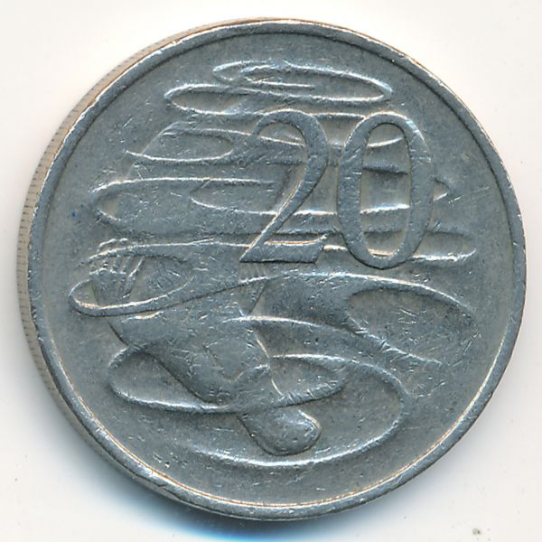 Австралия, 20 центов (1978 г.)