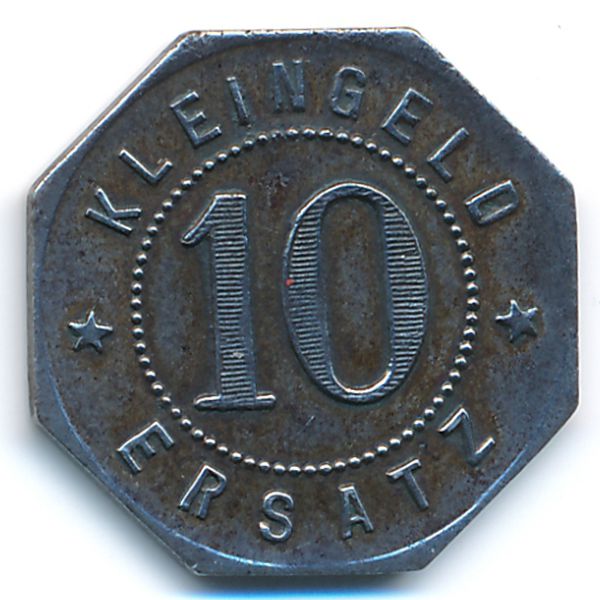 Лойткирх., 10 пфеннигов (1918 г.)