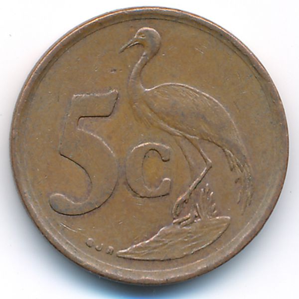 ЮАР, 5 центов (1997 г.)