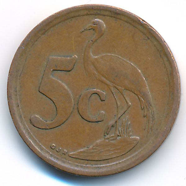 ЮАР, 5 центов (1993 г.)