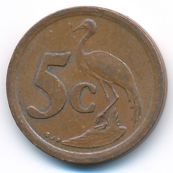 ЮАР, 5 центов (1993 г.)