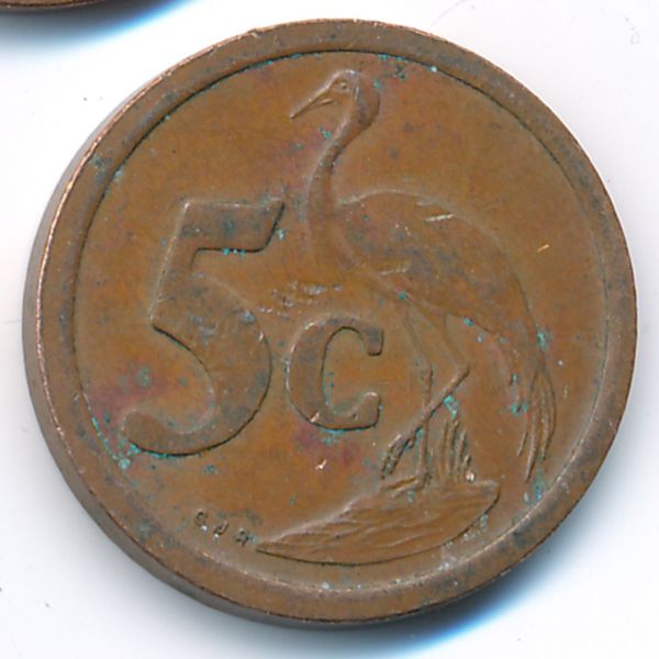 ЮАР, 5 центов (1990 г.)