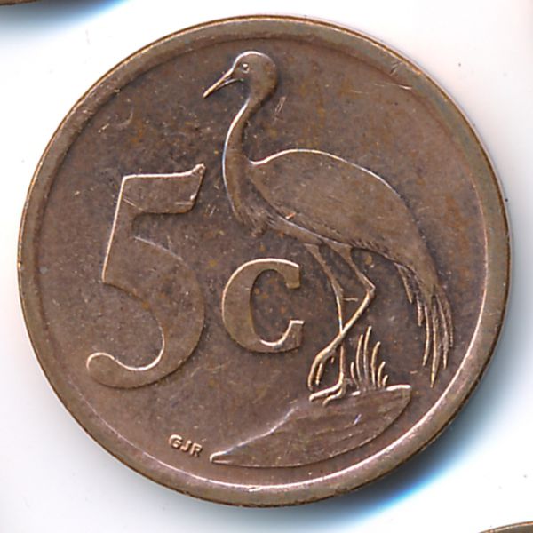 ЮАР, 5 центов (2010 г.)