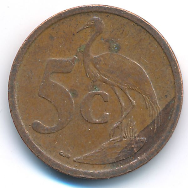 ЮАР, 5 центов (2006 г.)