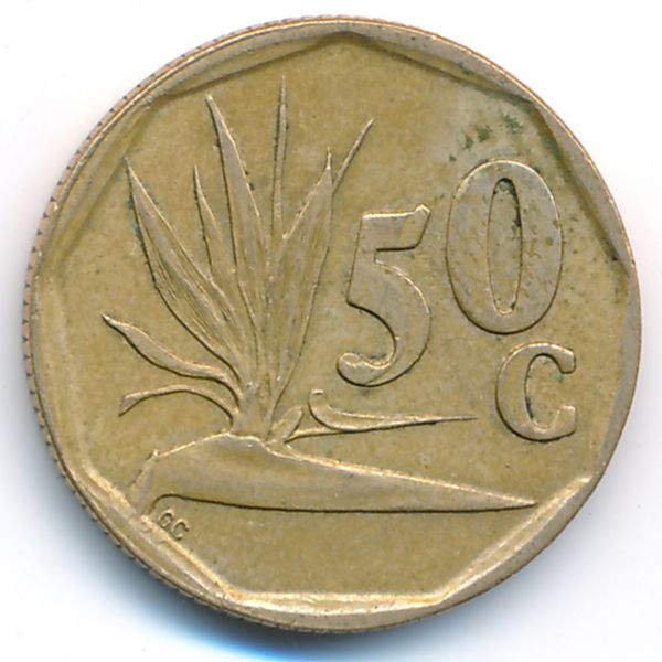 ЮАР, 50 центов (1994 г.)