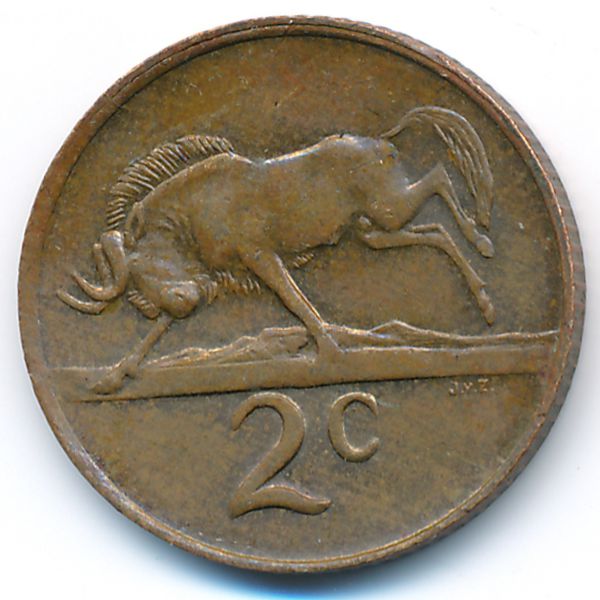 ЮАР, 2 цента (1981 г.)