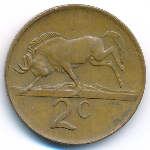 ЮАР, 2 цента (1983 г.)