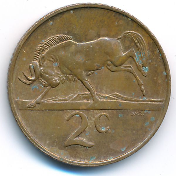 ЮАР, 2 цента (1989 г.)