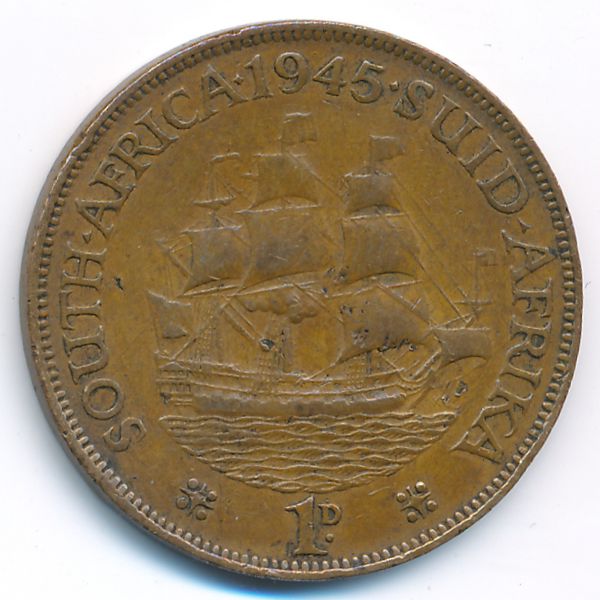 ЮАР, 1 пенни (1945 г.)