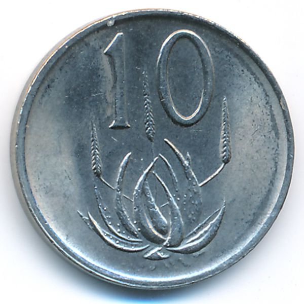ЮАР, 10 центов (1988 г.)