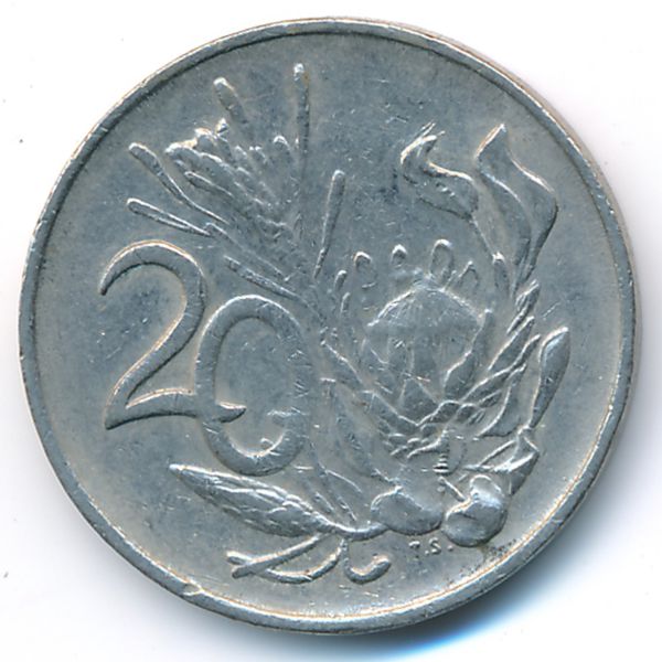 ЮАР, 20 центов (1983 г.)