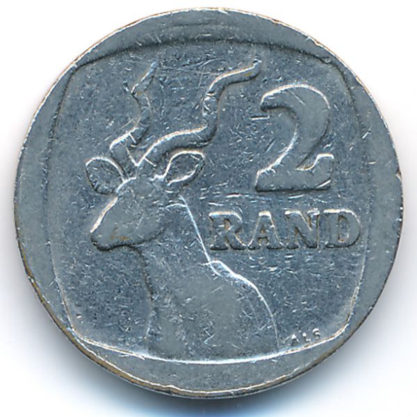 ЮАР, 2 рэнда (1990 г.)