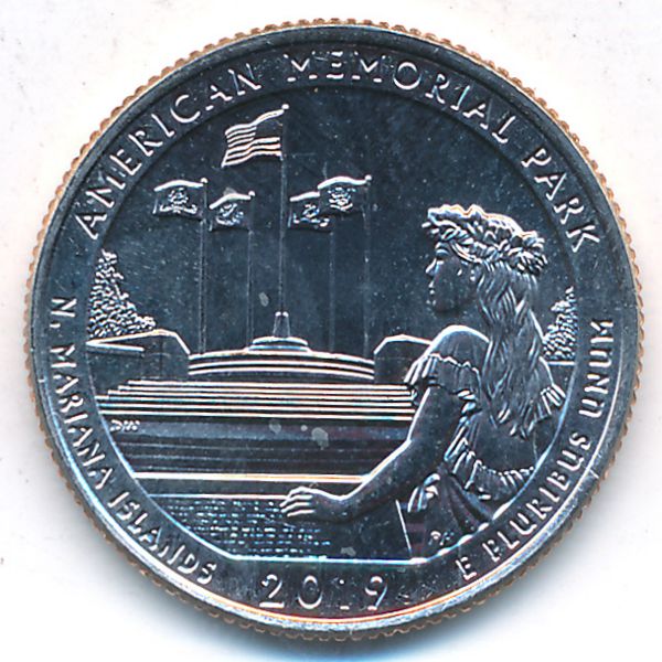 США, 1/4 доллара (2019 г.)