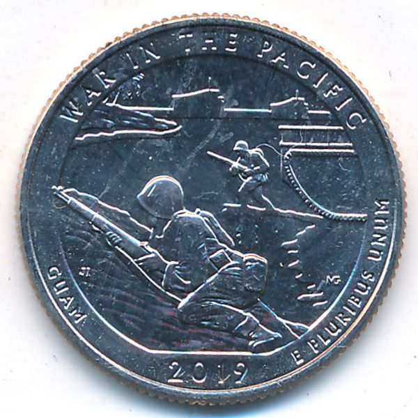 США, 1/4 доллара (2019 г.)