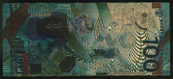 Сувениры., 100 рублей (2018 г.)