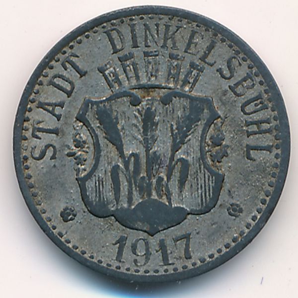 Динкельсбюль., 5 пфеннигов (1917 г.)