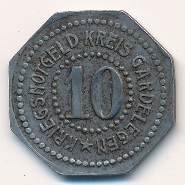 Гарделеген., 10 пфеннигов