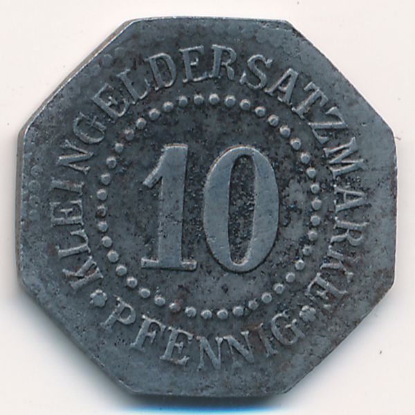 Люнебург., 10 пфеннигов