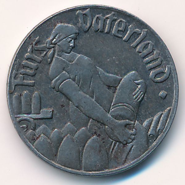 Франкенталь., 10 пфеннигов (1918 г.)