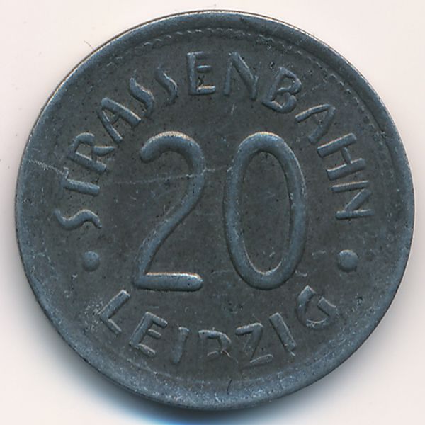 Лейпциг., 20 пфеннигов