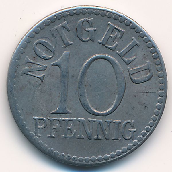 Кройцнах., 10 пфеннигов