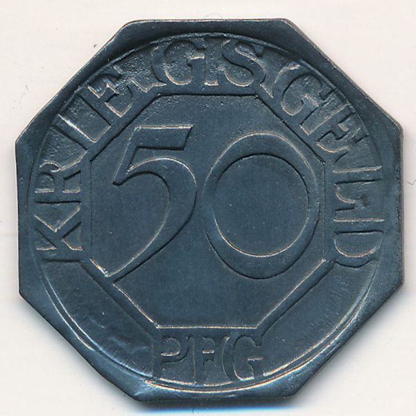 Дортмунд., 50 пфеннигов (1917 г.)
