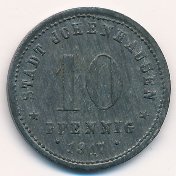 Ихенхаузен., 10 пфеннигов (1917 г.)