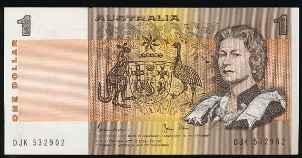 Австралия, 1 доллар