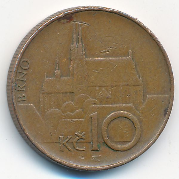 Чехия, 10 крон (1995 г.)