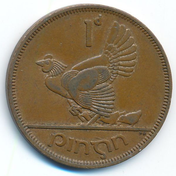 Ирландия, 1 пенни (1950 г.)