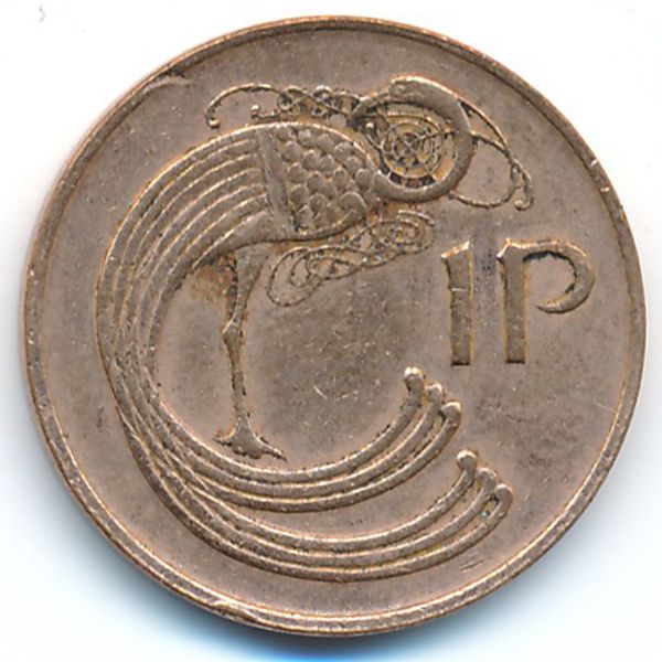 Ирландия, 1 пенни (1982 г.)