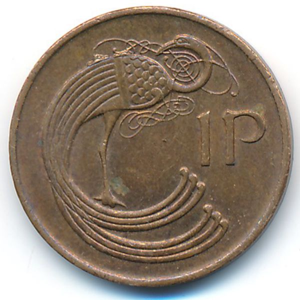 Ирландия, 1 пенни (1986 г.)