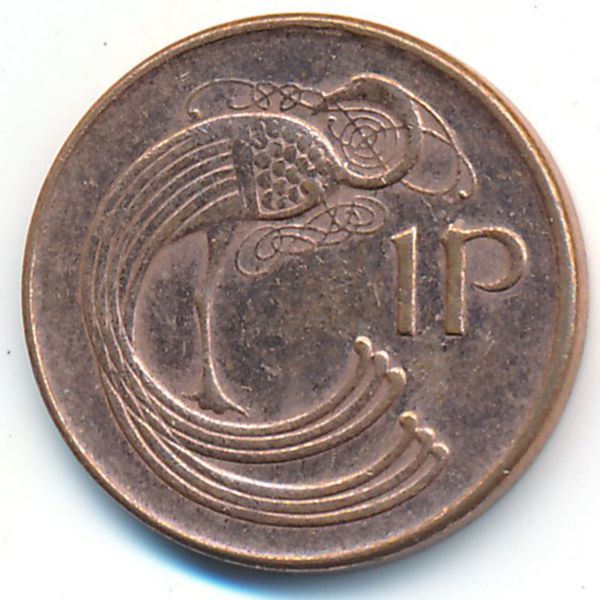 Ирландия, 1 пенни (1992 г.)