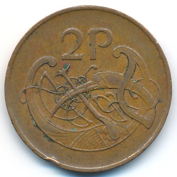 Ирландия, 2 пенса (1982 г.)