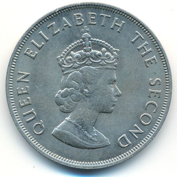 Джерси, 5 шиллингов (1966 г.)