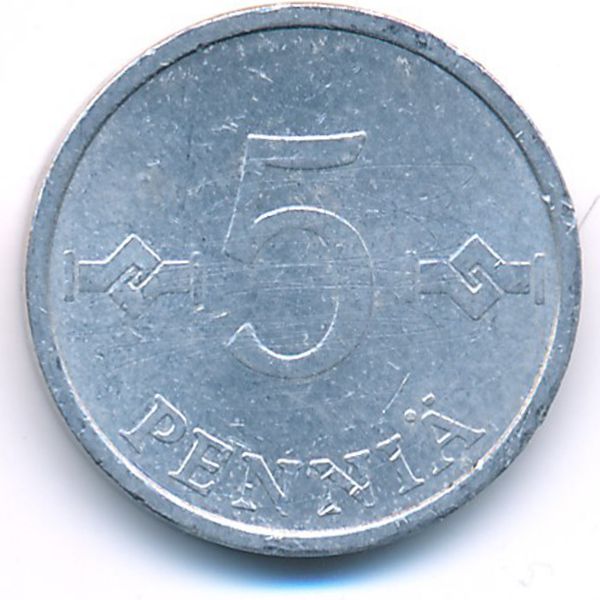 Финляндия, 5 пенни (1983 г.)