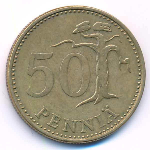 Финляндия, 50 пенни (1974 г.)