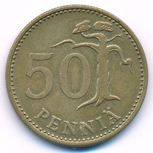 Финляндия, 50 пенни (1974 г.)