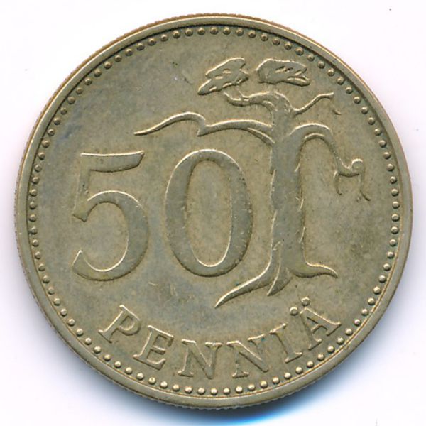 Финляндия, 50 пенни (1979 г.)