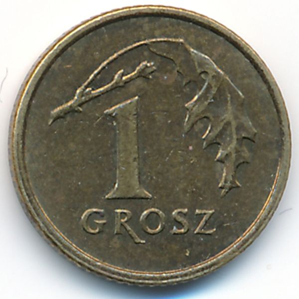 Польша, 1 грош (2008 г.)