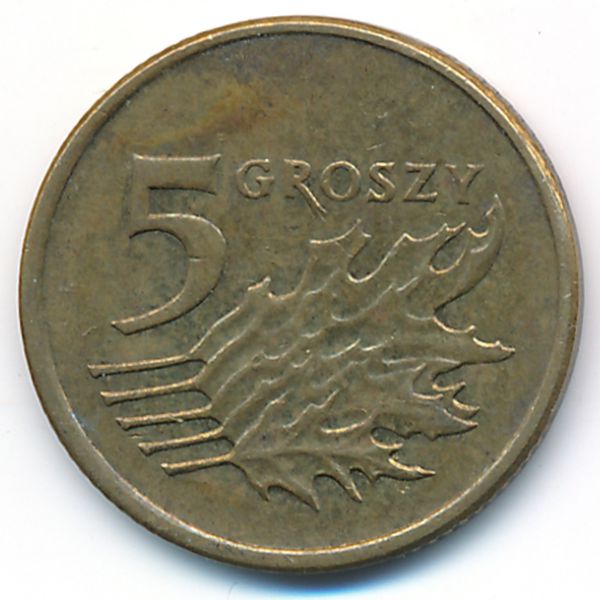 Польша, 5 грошей (2006 г.)